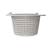 Genikeer 2pcs Panier De Skimmer 16 cm Panier Skimmer Piscine avec Poignée, Pre-Filtre Paniers Remplacement pour Nettoyage Efficace De La Surfaces De l'eau, pour Enlever Feuilles, Insectes Et Débris