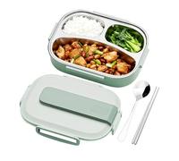 Genikeer Boîte Repas Isotherme pour - Boîte Repas Isotherme 3 Compartiments Enfant | Bol Bébé 1 Litre - Extérieur Voyage Camping Plage Été