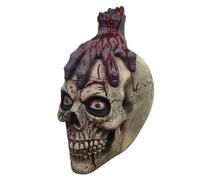 Genikeer Cache-Visage Crâne - Costume de Cosplay Réaliste et Effrayant,Cagoule Intégrale Halloween Crâne Entier,Pour Fête Masquée Célébration Et Soirée De Jeux De