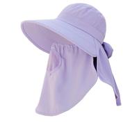 Genikeer Chapeau Bucket - Chapeau à Large Bord avec Protection UV Extérieur,Visière Respirante Accessoires Pêche Homme Fille