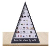 Genikeer Collection de Roches et de minéraux,Kit de Roches et de minéraux,Kit de 36 Pierres précieuses et Cristaux | Véritable Pierre précieuse, Pierres précieuses, Cristaux, Roches minérales et kit