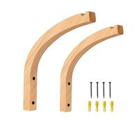 Genikeer Crochets à | Support Antidérapant En Bois Pour Jardinière | Crochets Muraux À Suspension De - pour Maison Chambre Cuisine Balcon Ferme Appartement Intérieur et extérieur Jardin Cour