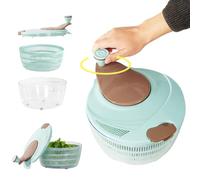 Genikeer Essoreuse À Laitue, Grand Bol de Cuisine avec Passoire, Essoreuse Légumes Et Fruits, pour Préparation Repas, Réception, Salade Et Légumes Crispants, Cuisine Et