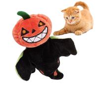 Genikeer Jouet Interactif pour Chat Électrique,Simulation de Battement d'Aile et Son de Halloween pour Chaton,Accessoire pour Animaux, Jouets d'exercice Électriques Anti-Griffures pour Chat Petite