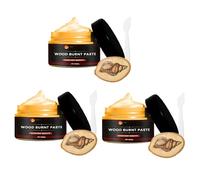 Genikeer Pâte Torche Brûlante, 120ml Torch Paste Bois, Torch Paste Burning Wood pour La Création Pyrogravure, Gel De Combustion du Bois, Marqueur De Brûlure Crème Gravure Non Toxique