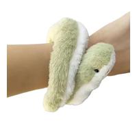 Genikeer Peluche Serpent Vert 40 cm Mignon Petit Serpent en Peluche Doux, Faux Serpent Jouet Animal en Peluche pour Enfant - Peut Être Porté Enroulé Autour De Votre Poignet