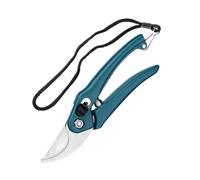 Genikeer Sécateur de jardin,avec Verrou de Sécurité, Lame Robuste,Taille-, sécateur d'élagage - pour Potager Pelouse Verger Terrasse