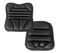 Genikeer Selle Moto Velo VTT - 2 Coussin Siège en pour Moto Passager Et Conducteur, Antidérapant Coussin Non Gonflable,Anti-Stress Anti-Vibration pour Moto Scooter