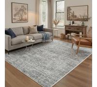 GENIMO Tapis Salon 160x230 cm Vintage Style Persan Antidérapant Salon ou Chambre ARP2686-GREY