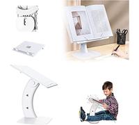 Genion Everywhere Lap Desk,Portable Foldable Notebook Table Standing Bed Tray Pad,Adjustable Ergonomic Laptop Reading Table for Home Working