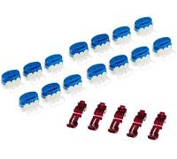 Genisys 15 connecteurs de câbles + 5 bornes de Connexion Compatible avec Wolf Garten Robo Scooter ® 1800 3000 - Original 3M