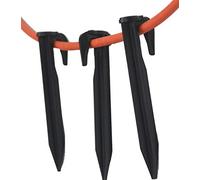 Genisys Clous à Crochet compatibles pour câble 5,5 mm de Husqvarna Automower® piquets de Fixation pour Robot Tondeuse ancrage au Sol - ABS HQ renforcé, pièce:600