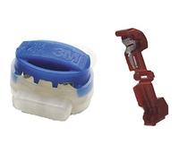 Genisys Connecteur de câble Compatible Herkules ®, réparation de Fils, Pinces de Connexion pour Robot Tondeuse G-Force ® | étanche - Original 3M, Content:6x314+3x951