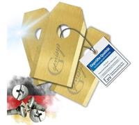 Genisys Couteau de remplacement en titane compatible avec Anthbot Pion Genie - LongLife - 1 trou incassable [certifié DIN EN 50636] : 30