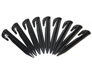 Genisys Crochets piquets Compatible avec Einhell Freelexo câble de Robot Tondeuse piquets de Fixation Fil ancrage au Sol - HQ incassable renforcé modèle 2023, pièce:800