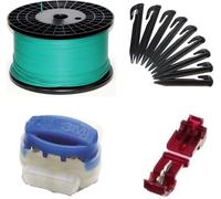Genisys InstallationSet XL+ compatible avec LANDROID de WORX S/M/L Câble Crochet Connecteur Paquet