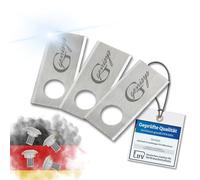 Genisys Lame de rechange compatible avec tondeuse robot Honda Miimo HRM Live - Lames en acier inoxydable LongLife - Incassable [conforme à la norme DIN EN 50636] : 18