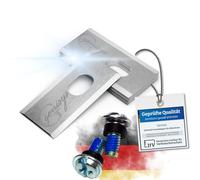 Genisys Lames compatibles avec robot tondeuse Dreame Mova A1 A2 Lame de rechange en acier inoxydable LongLife [incassable conforme à la norme DIN EN 50636] : 6 + 6 vis Mova