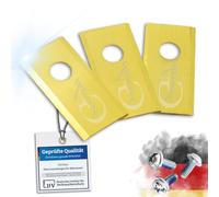 Genisys Lames de lames de rechange en titane compatibles avec le robot tondeuse Kress Mission RTK - LongLife - 1 trou incassable [testé selon la norme DIN EN 50636], Quantité : 9