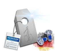 Genisys Lames de rechange en acier inoxydable compatibles avec robot tondeuse Ecovacs Goat - LongLife - 1 trou incassable [certifié DIN EN 50636] : 12