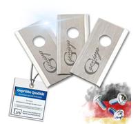Genisys Lames de rechange en acier inoxydable compatibles avec robot tondeuse Hookii Neomow - LongLife - 1 trou incassable [certifié DIN EN 50636] : 60
