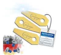Genisys Lot de 30 lames de rechange en titane compatibles avec les lames de robot tondeuse Bosch Indego - LongLife - Incassables - Certifiées DIN EN 50636