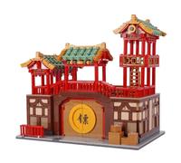 Geniteen Ensemble de Blocs de Construction d'architecture Chinoise, série 1 de la Dynastie Tang, kit de modèle, Enfants et Adultes, Cadeau d'anniversaire, de Noël Agence d'escorte