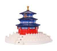Geniteen Ensemble de Blocs de Construction Temple du Ciel, Blocs de Construction d'architecture Chinoise, Cadeau pour Enfants et Adultes, Cadeau pour Anniversaire, Noël et Nouvel an, 2716 pièces
