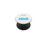 Génitif dans l'eau Parce Que C'est datif - Grammaire drôle PopSockets PopGrip Adhésif