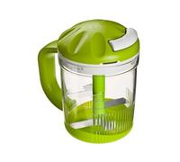 Genius 2058041 Twist N Joy Gadget de Cuisine INOX Vert Kiwi 20 x 10 x 25 cm 3 Pièces