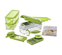 Genius A33848 Ustensile Pour Râper Et Émincer Vert Et Transparent Vert