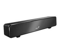 Genius barre de son usb 6w jack 3. 5 alimentation rms G