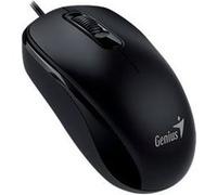 Genius DX-110 - Souris - droitiers et gauchers - optique - 3 boutons - filaire - USB - noir Noir G