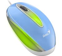 GENIUS DX-Mini Baby Blue/ filaire/ 1000 ppp/ USB/ bleu/ RGB LED