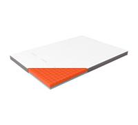 Genius eazzzy Surmatelas Cube de qualité supérieure, 200 x 200 cm, Hauteur 9 cm, surmatelas Ergonomique, réversible 2 en 1, avec côté Ferme et Doux, Housse en Maille Respirante, Passants d'angle