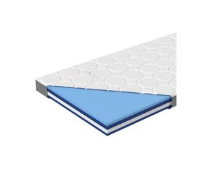 Genius eazzzy - Surmatelas Royal Hybrid - Dimensions : 80 x 200 x 11 cm - Hauteur : 11 cm - Surmatelas avec mousse à mémoire de forme en gel - Surmatelas à ressorts - Régulation de la température