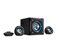 Genius GX GAMING SW-G2.1 1000, haut-parleurs gaming, rétroéclairés, 2.1, 26W, noir et bleu