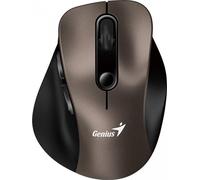 Genius Ergo 9000S/Ergonomique/Optique/Droitier/2 400 DPI/USB+BT/Champagne Titanium