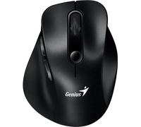 Genius Ergo 9000S/Ergonomique/Optique/Droitier/2 400 DPI/USB+BT/Noir