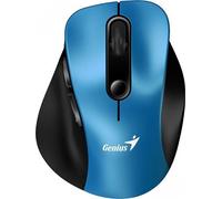 Genius Ergo 9000S/Ergonomique/Optique/Droitier/2 400 DPI/USB+BT/Noir-Bleu