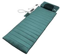 Genius eZwell - Lot de 3 Tapis de Massage pour Tout Le Corps - 65 x 190 cm - pour Dos, Jambes, Cou - Télécommande - 5 Modes avec Fonction chauffante - Tapis de Massage Vibrant pour Hommes et Femmes