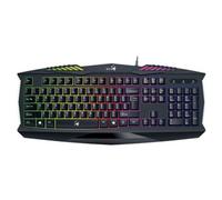 GX Gaming Scorpion K220 - Clavier - rétroéclairé - USB - Tchèque - noir