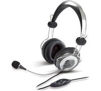 Micro-Casque Arceau GENIUS - Filaire - Stereo - Gris