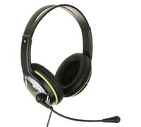Genius HS-400A Headset noir/vert, Fonctions:Contrôle du volume, Compatible Skype, Couleur:Vivid Green (31710169100)