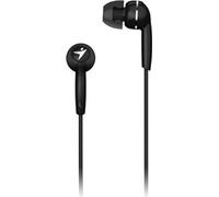 Genius HS-M320, casque d'écoute, sans réglage de volume en ligne, noir, type intra-auriculaire, prise jack 3,5 mm