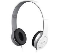 Casque PC GENERIQUE Genius HS-M430 Casque audio pliable avec câble plat/micro pour Smartphone Blanc