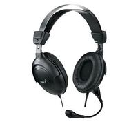 Genius HS-M505X - Micro-casque - circum-aural - filaire - jack 3,5mm Noir G