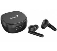 Genius HS-M910BT, microphone, changement de piste, noir, 2.0, étui de chargement, sport type USB-C