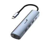 Genius Hub USB 3.0 5 en 1 UH-545 avec Gigabit Ethernet