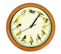 Genius Ideas Pendule Chants d'oiseaux - 24 cm